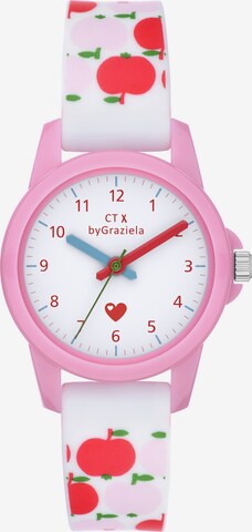 Cool Time Horloge in Roze: voorkant