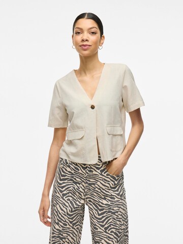 VILA Blazer in Beige: front