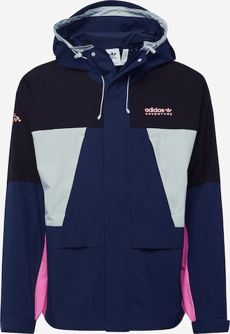 Veste mi-saison 'Adventure Ride Tec' ADIDAS ORIGINALS en bleu : devant