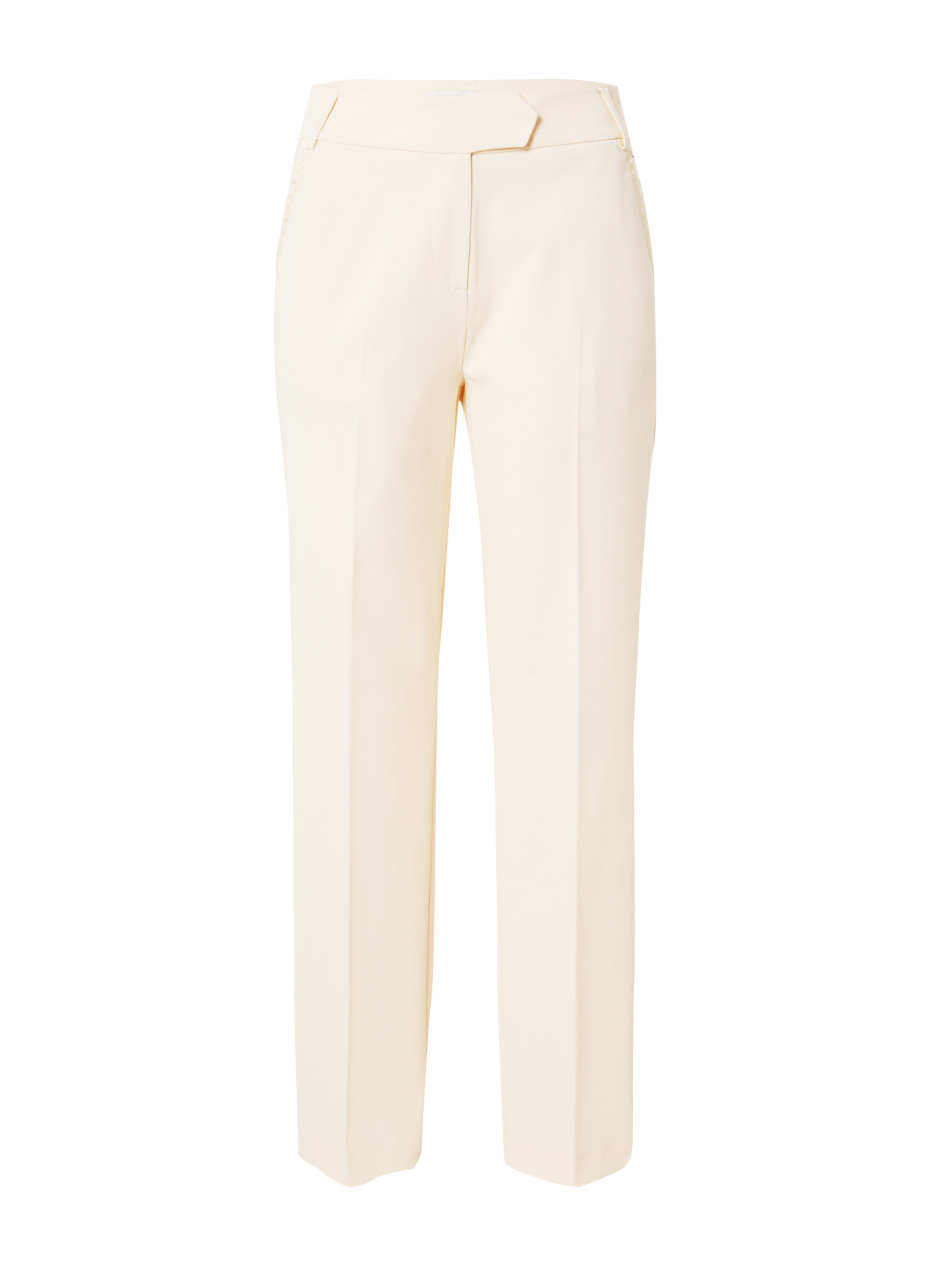MEXX Regular Trousers with creases in Beige: front