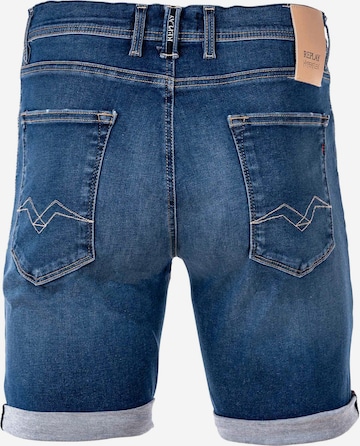 REPLAY Slimfit Jeans i blå