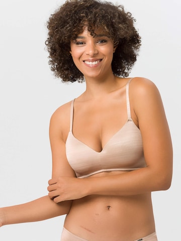 BeeDees T-shirt Bra 'BH The One NP' in Beige