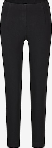 Goldner Pleat-front jeans 'Louisa' in Black: front