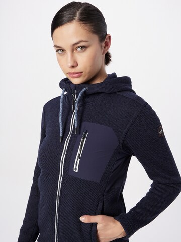 ICEPEAK Athletic fleece jacket 'MATTAWA' in Blue