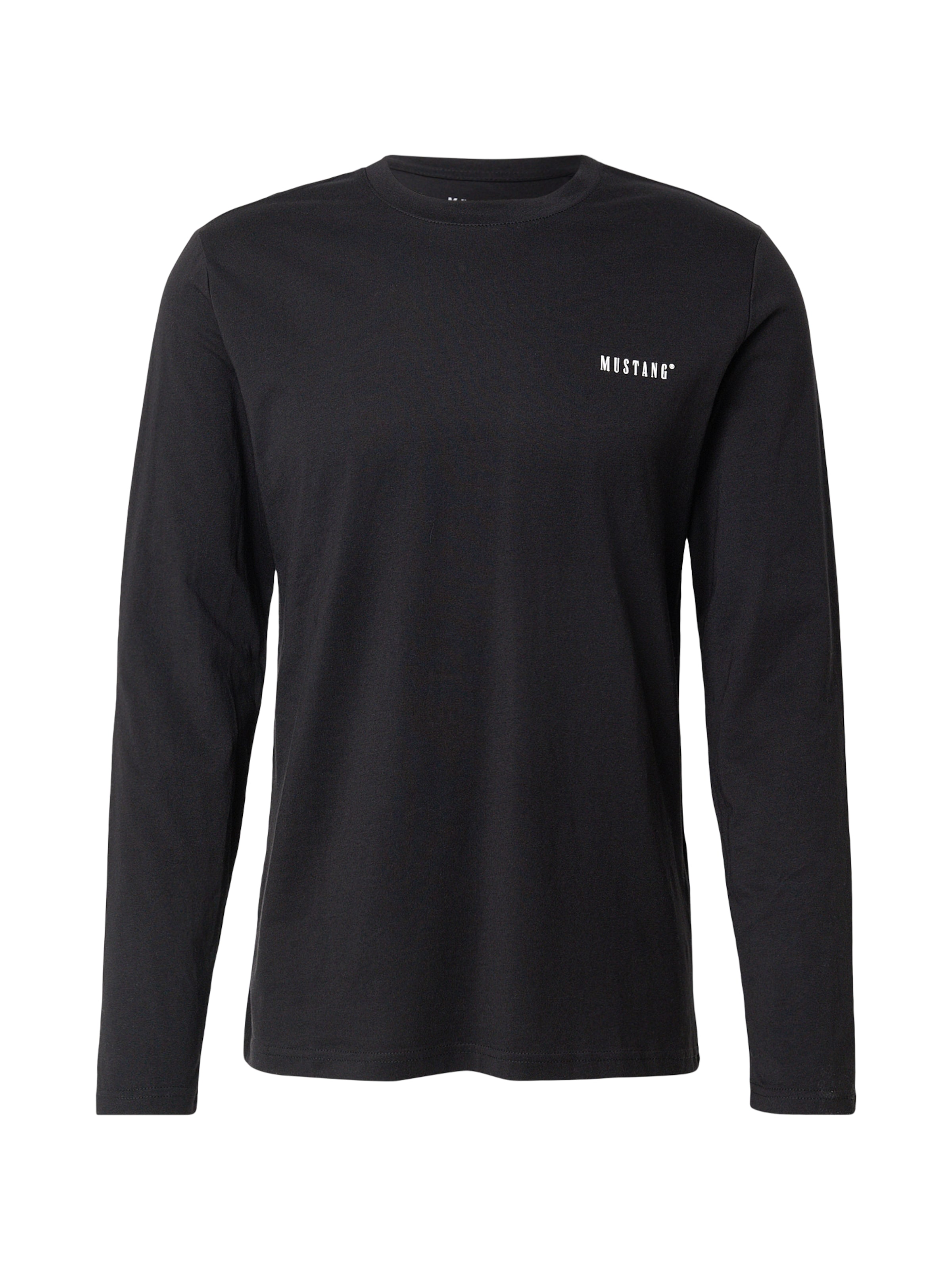 MUSTANG Paita 'Asheville' värissä musta: etupuoli