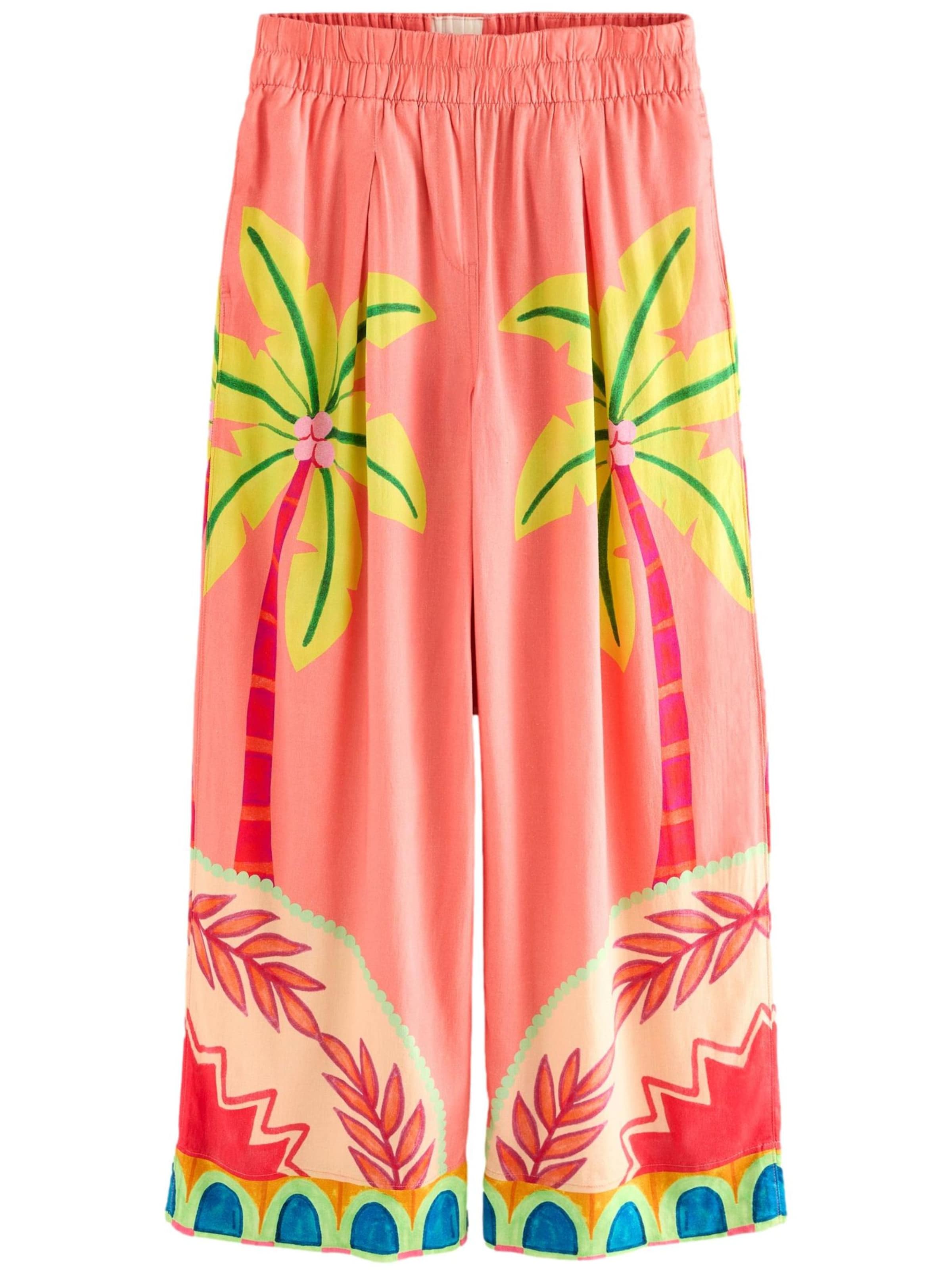 Next Široký strih Nohavice - Ružová: predná strana