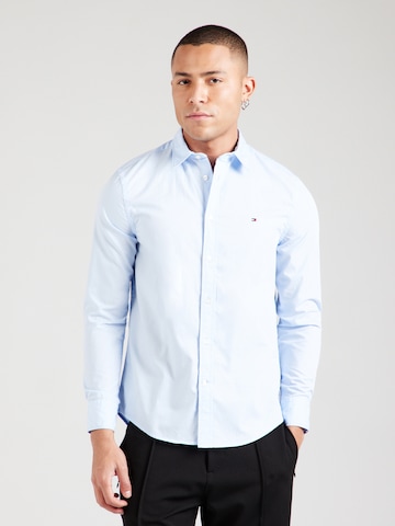 TOMMY HILFIGER - Ajuste estrecho Camisa en azul: frente