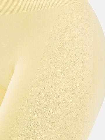 Smilodox Skinny Leggings in Geel