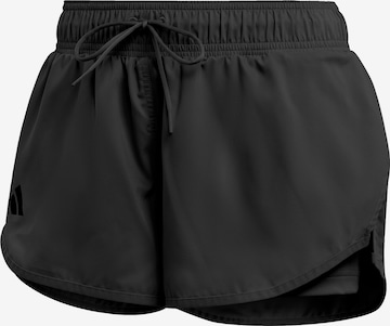 ADIDAS PERFORMANCE - regular Pantalón deportivo 'Club' en negro: frente