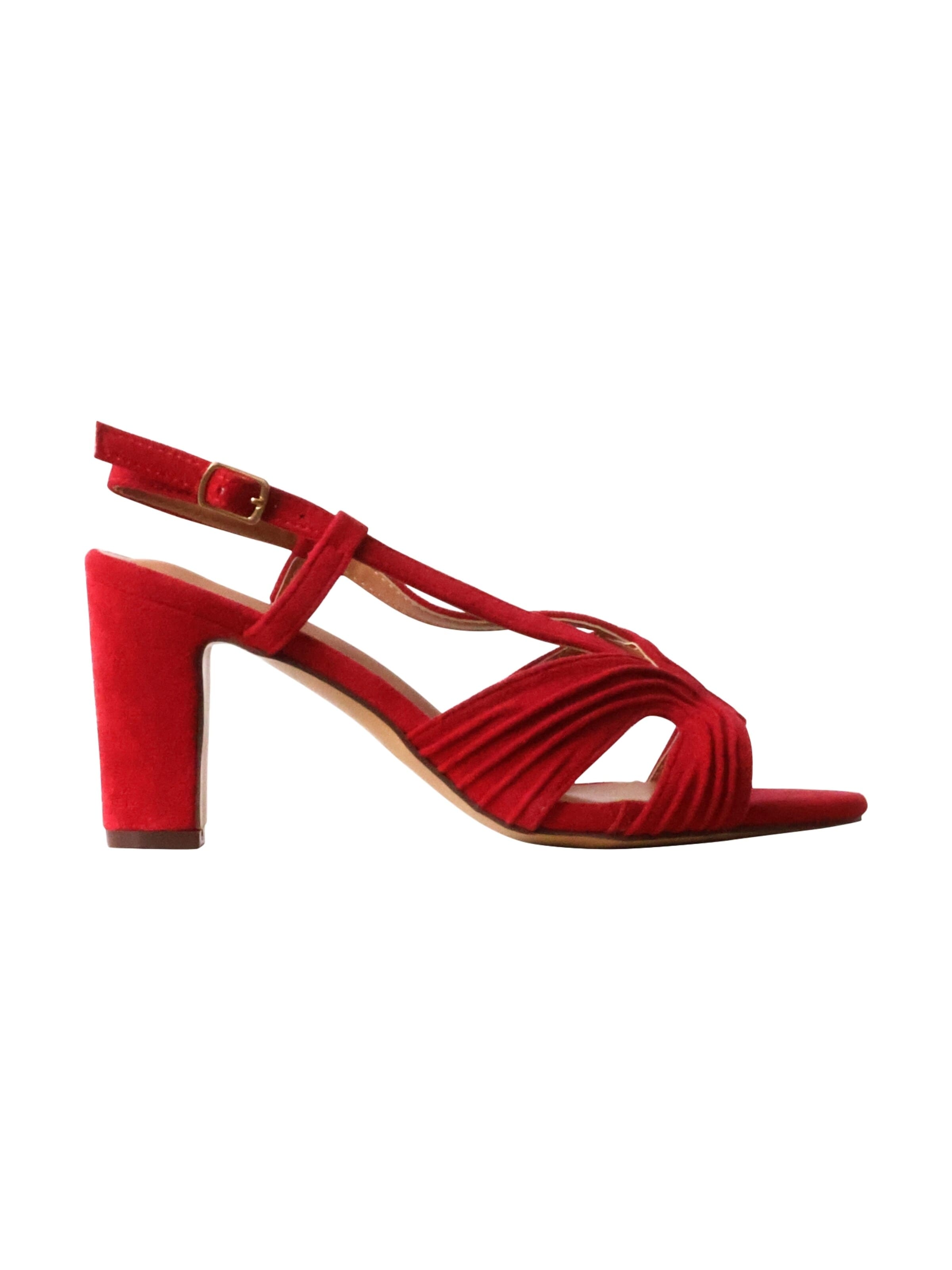 Sandales Super Mode en rouge