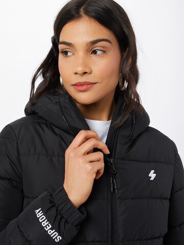 Superdry - Casaco de inverno em preto