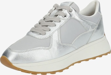 GEOX Sneakers laag in Zilver: voorkant