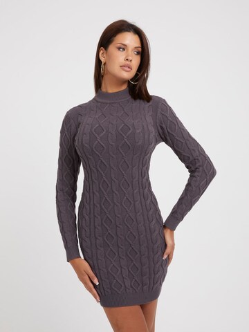 GUESS Knitted dress in Grey: front