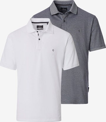 CASAMODA Shirt 'Basic' in Blau: Vorderseite