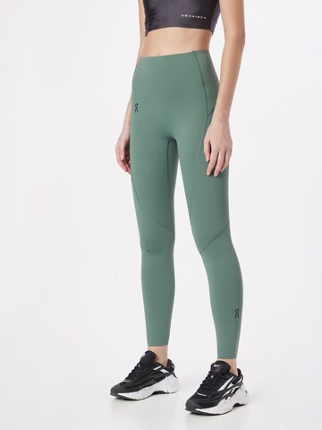 Skinny Leggings 'Movement' di On in verde: frontale