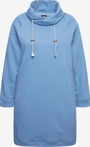 Robe Ulla Popken en bleu : devant