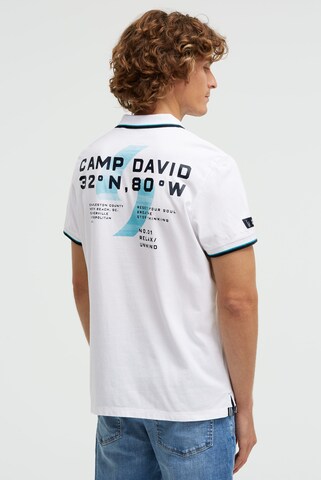 CAMP DAVID Shirt in White