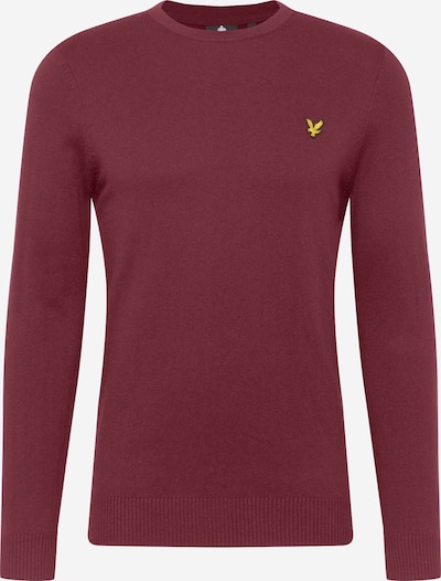 Lyle & Scott Pull-over en bourgogne, Vue avec produit