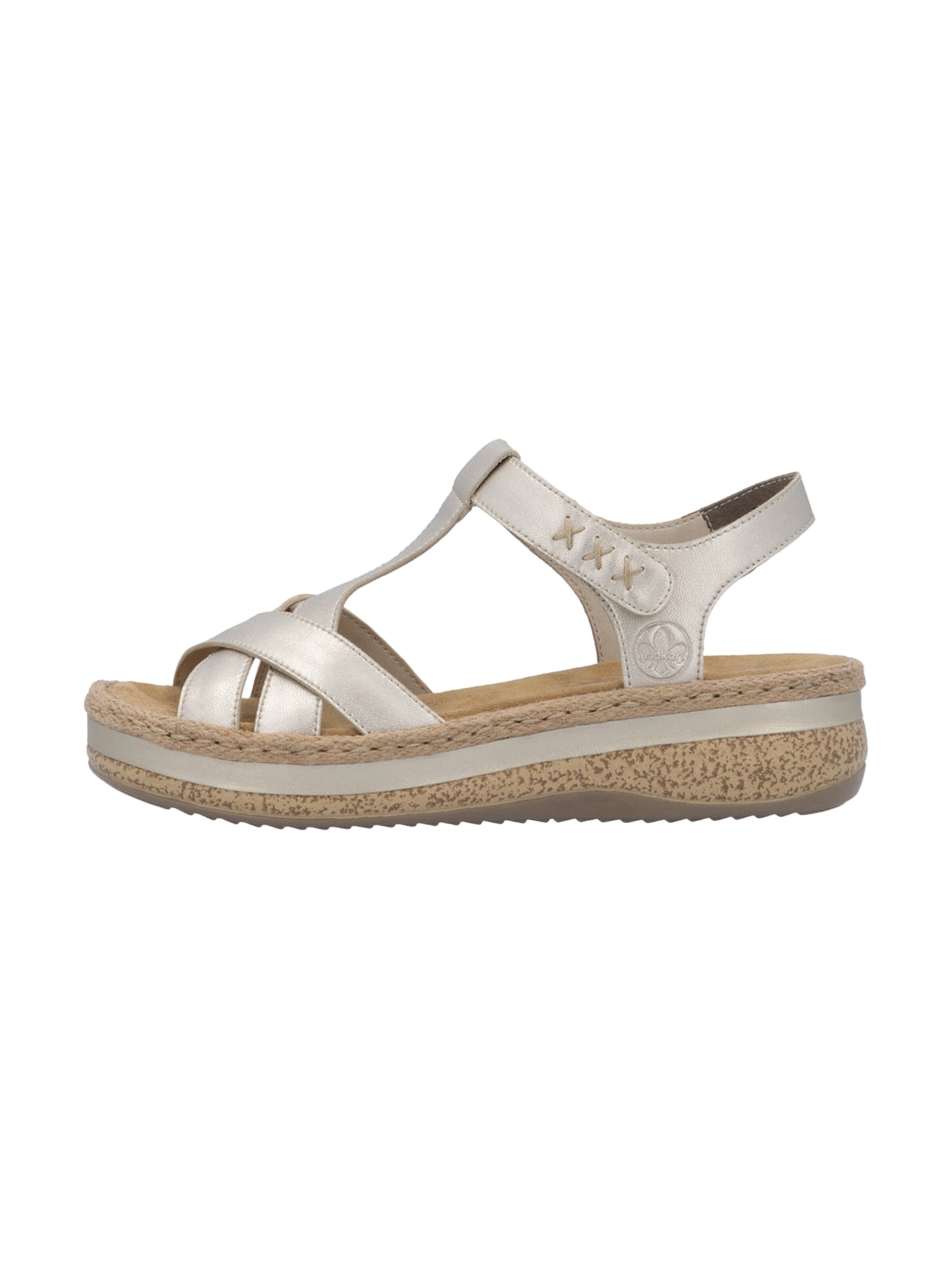 Rieker Sandals in Gold