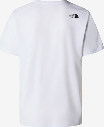 Tricou de la THE NORTH FACE pe alb