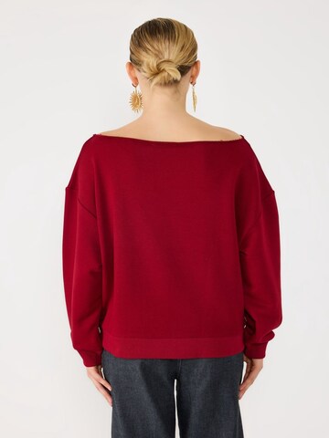 No Matter What Sweatshirt in Rot