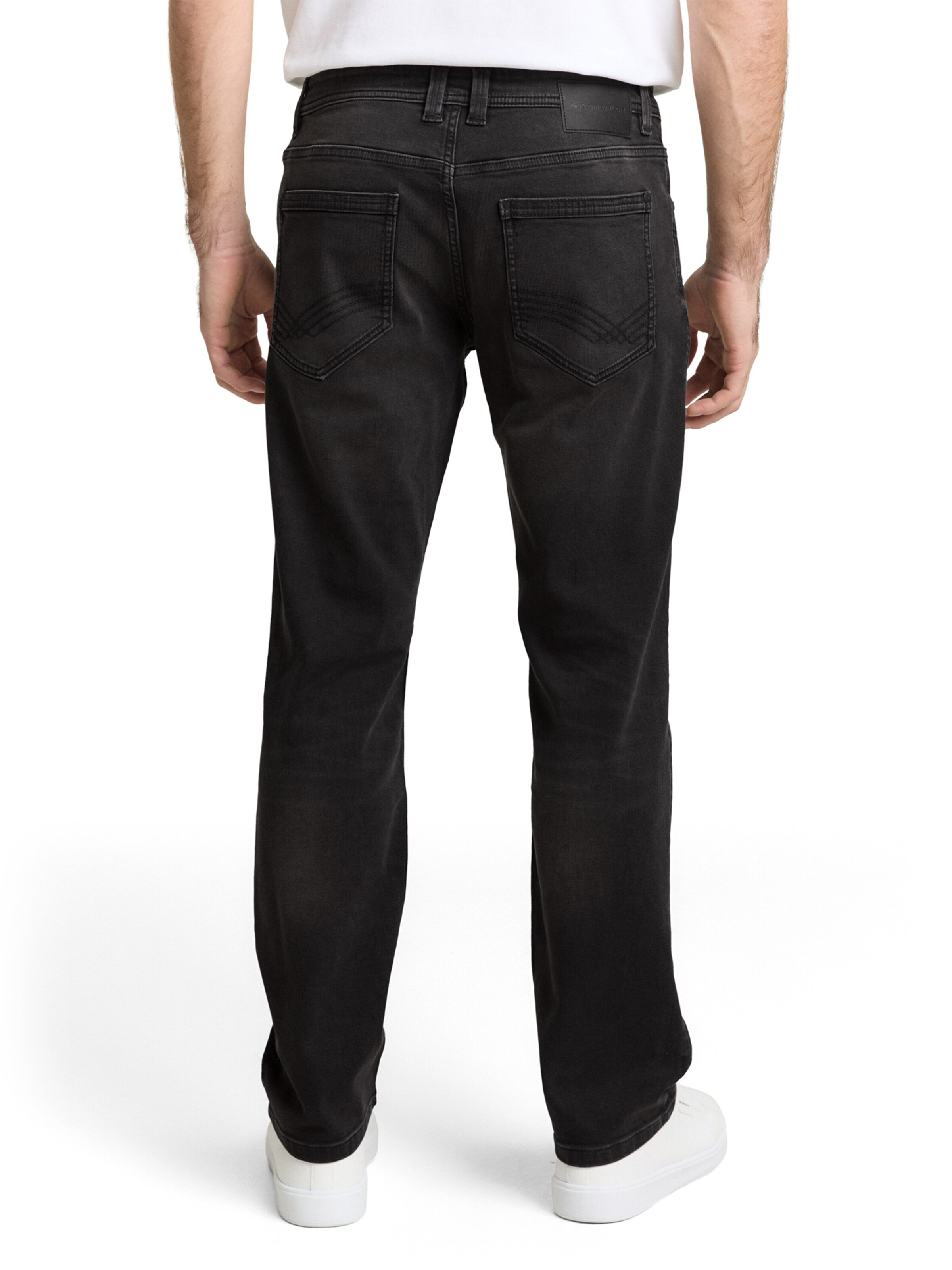 TOM TAILOR Regular Jeans 'Marvin' in Zwart