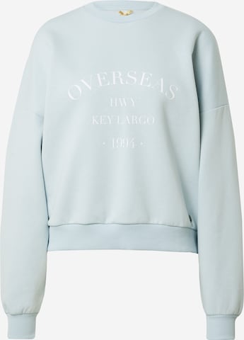 Key Largo Sweatshirt 'Island' in Blauw: voorkant