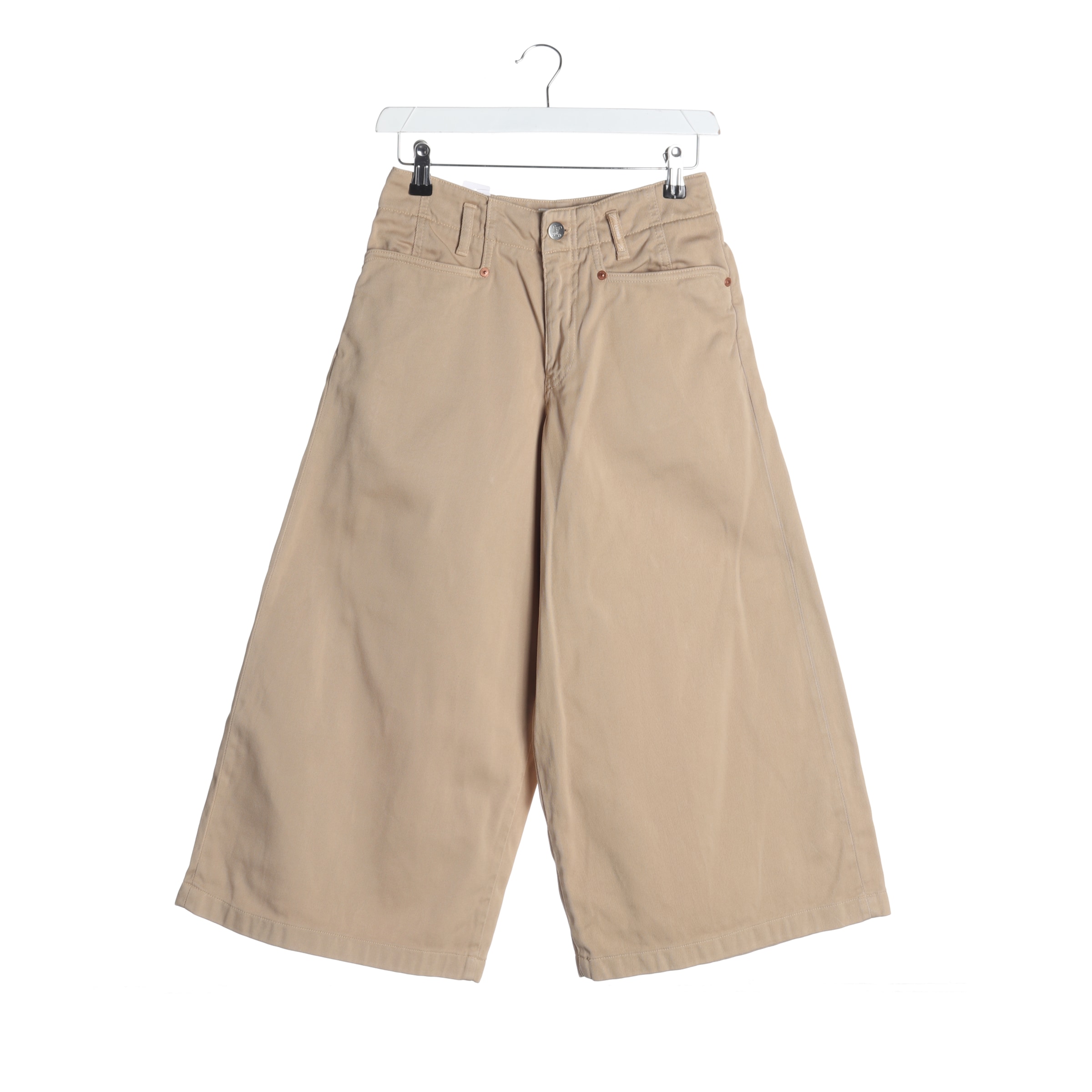 Closed Hose XXXS in Braun: Vorderseite