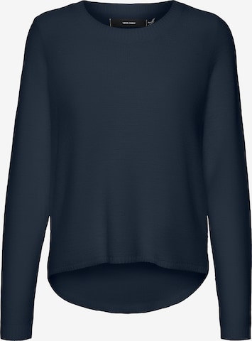 VERO MODA Trui 'VMNuevocharity' in Blauw: voorkant