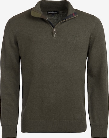 Barbour - Pullover em verde: frente