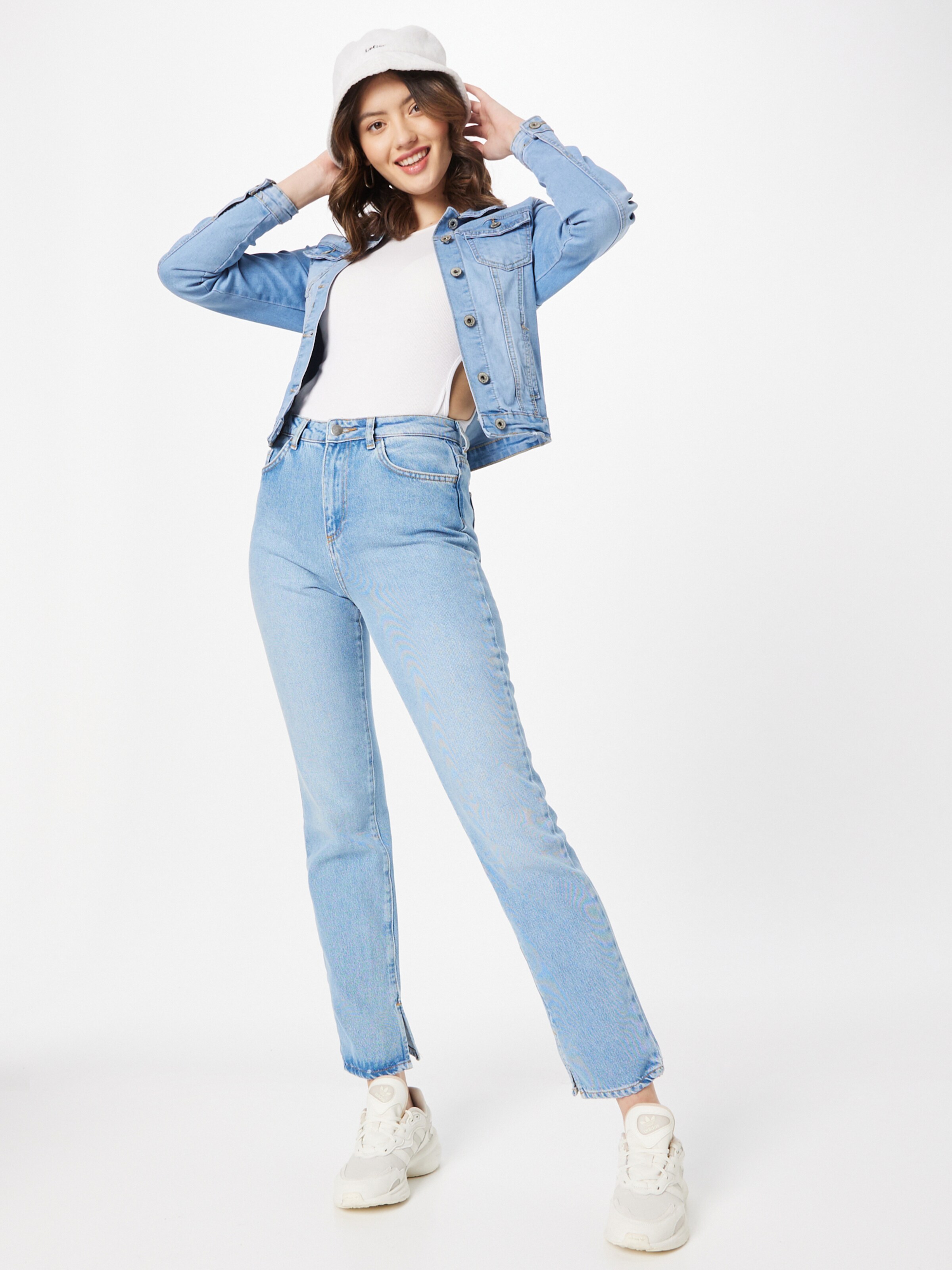 Frauen Jacken Hailys Jacke 'Enny' in Hellblau - AW02620 Frauen Jacken Hailys Jacke 'Enny' in Hellblau - AW02620