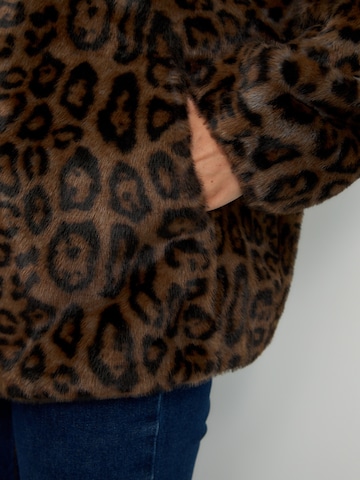 CESARE GASPARI Between-season jacket in Brown
