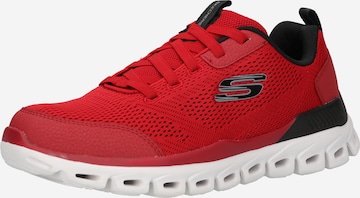 SKECHERS Rövid szárú sportcipők - piros: elől