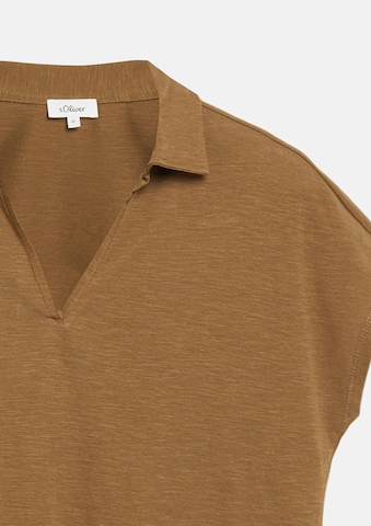s.Oliver Shirt in Bruin