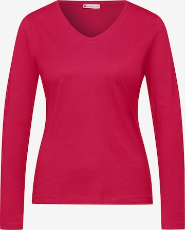 STREET ONE Shirt in Pink: front