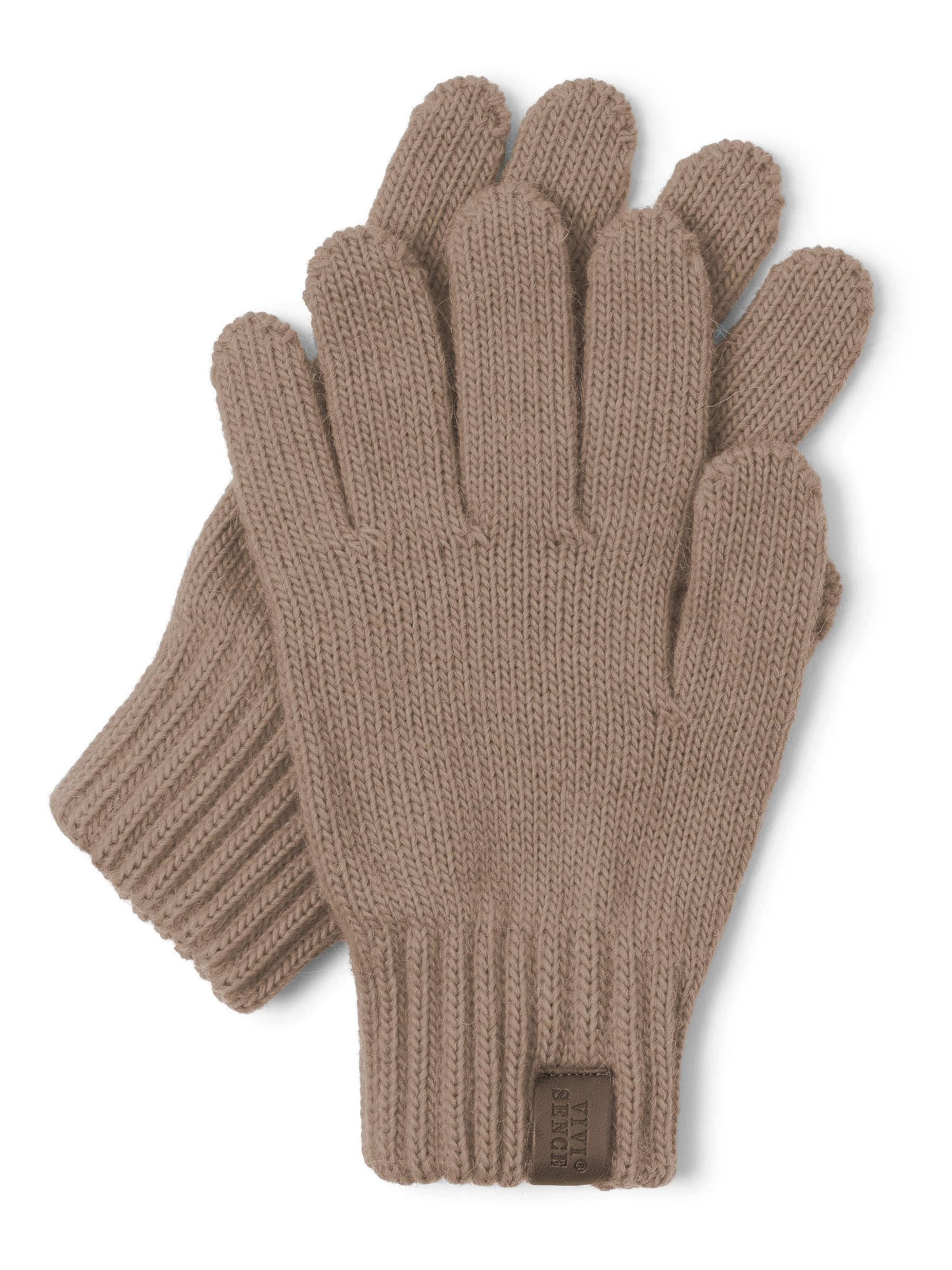 Vivisence Vingerhandschoenen '7014R' in Beige: voorkant