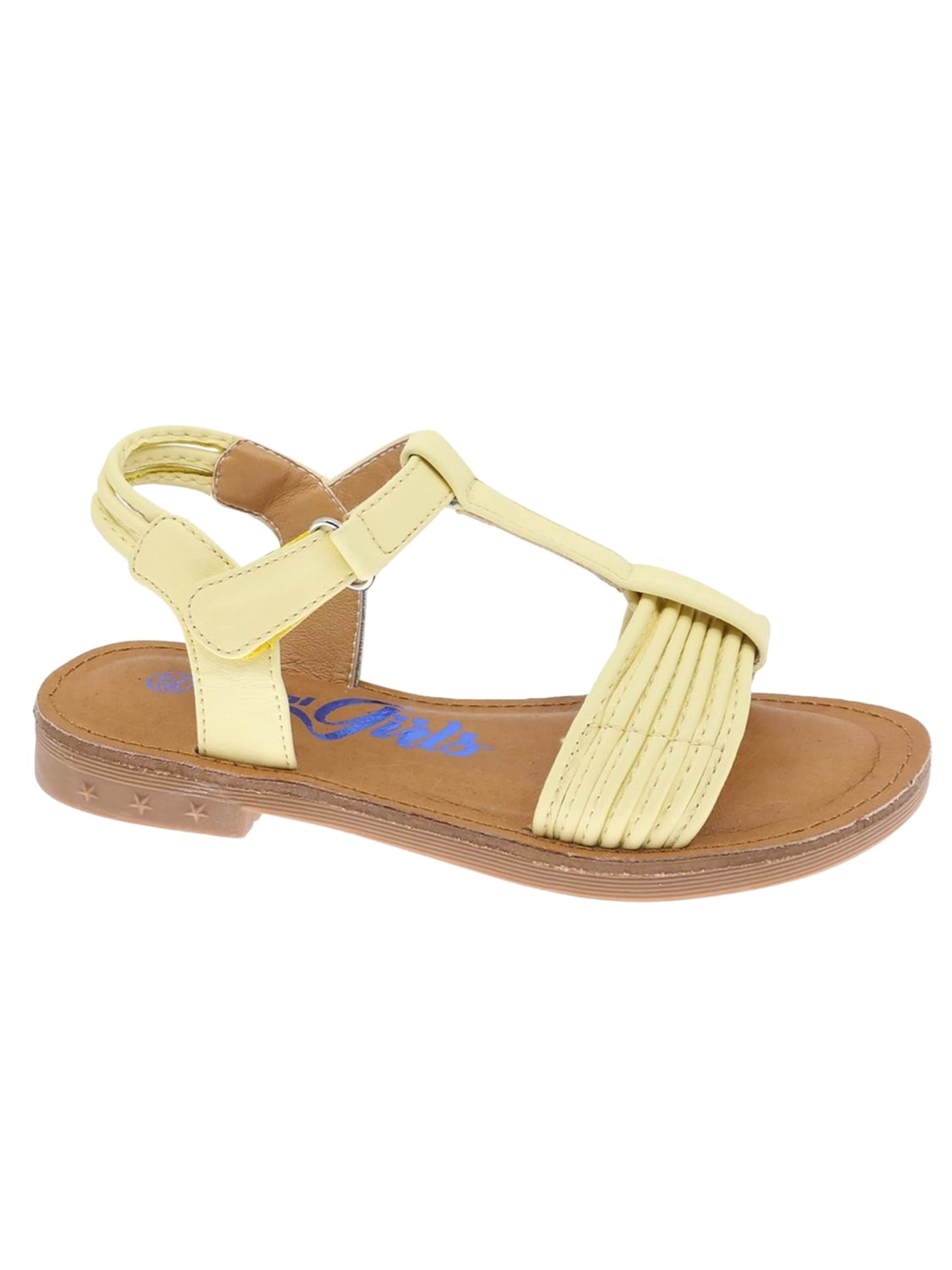 Beppi Sandalen 'Casual Sandal' in Geel: voorkant