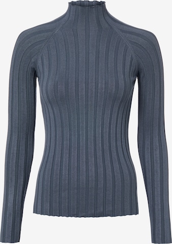 Pull-over Marie Lund en bleu : devant