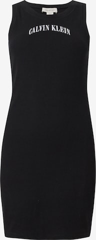 Calvin Klein Jeans Обычный Штаны от традиционного костюма в Черный: спереди