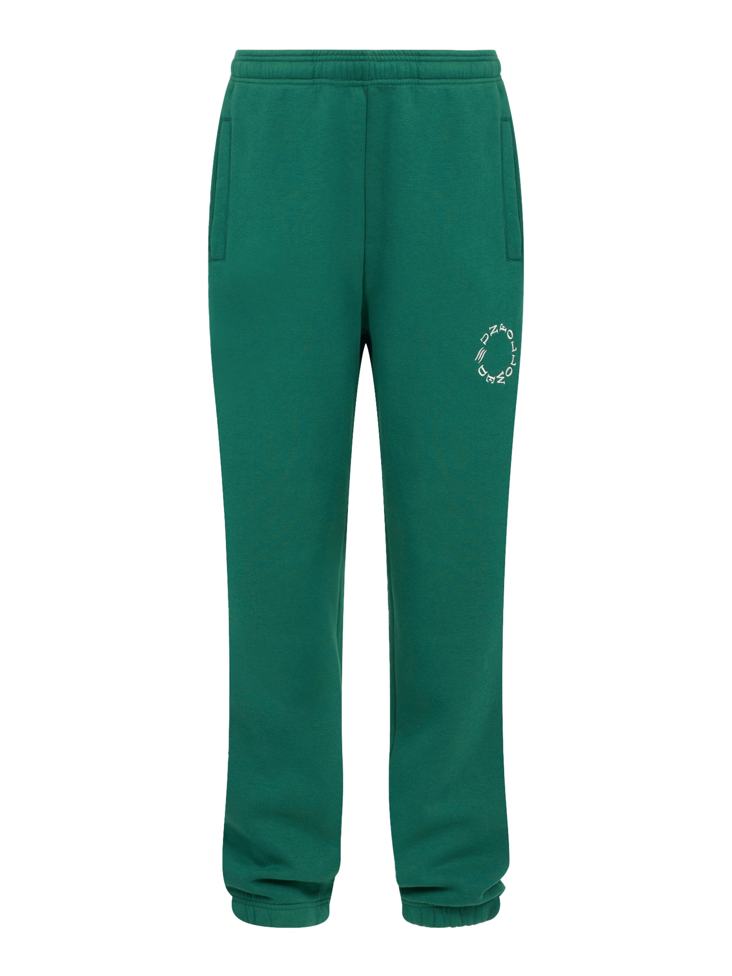 Esclusivo Uomo UNFOLLOWED x Pantaloni BOLD in Verde Scuro 