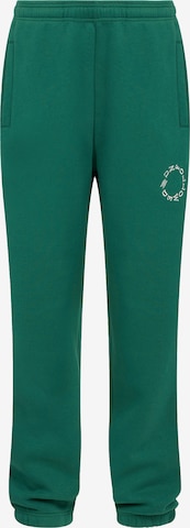 Pantalon 'BOLD' UNFOLLOWED x ABOUT YOU en vert : devant