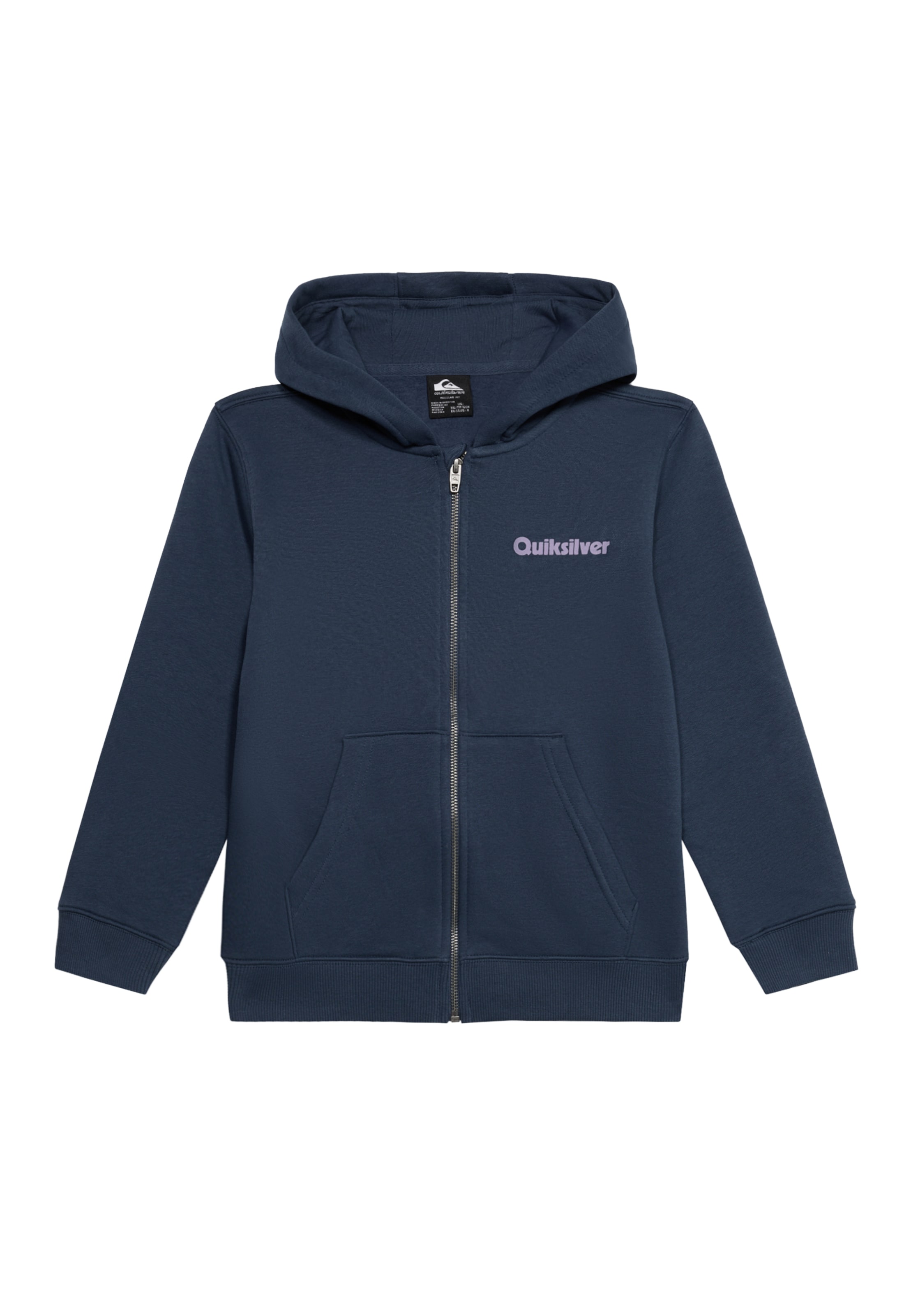 Giacca di felpa di QUIKSILVER in blu: frontale