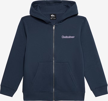Giacca di felpa di QUIKSILVER in blu: frontale