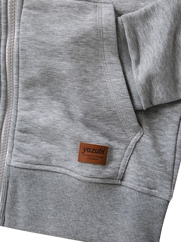 yazubi Sweatjacke 'Jacob'‌‌‌‌‌‌‌ in Grau