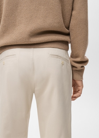 MANGO MAN Regular Hose 'Oren' in Beige