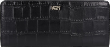 DKNY Portemonnaie 'Sidney' in Schwarz: predná strana