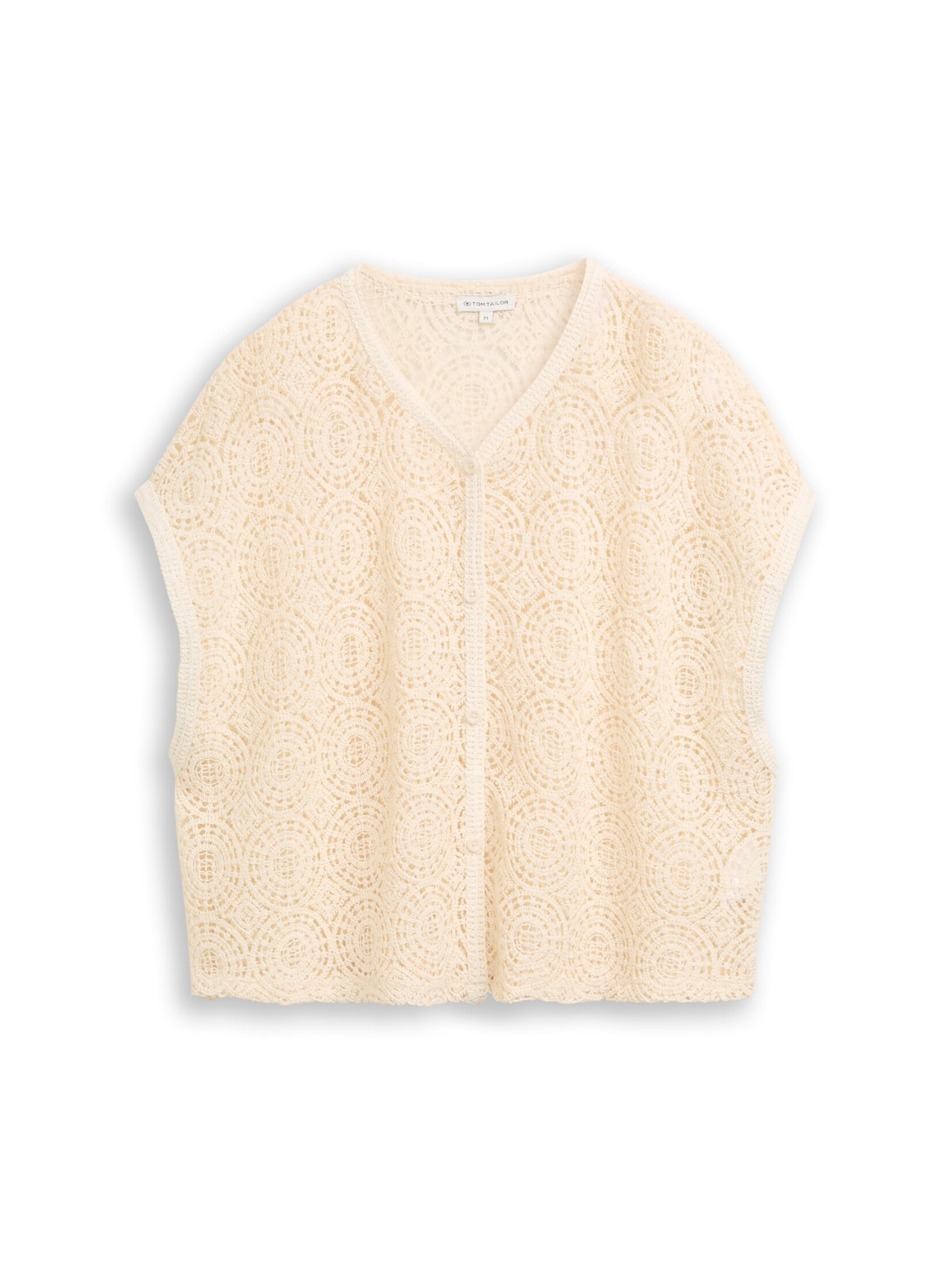 TOM TAILOR Top in White: front