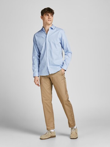 JACK & JONES Slim Fit Hemd in Blau