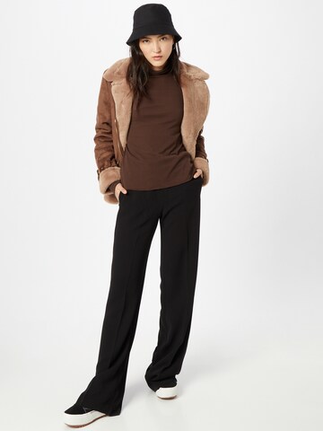 WEEKDAY Sweater 'Essential' in Brown