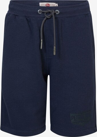 Petrol Industries Regular Pants in Blue: front